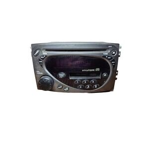 Genuine OEM 2000-2001 Hyundai Tiburon AM/FM Radio Receiver CD Cassette Player
